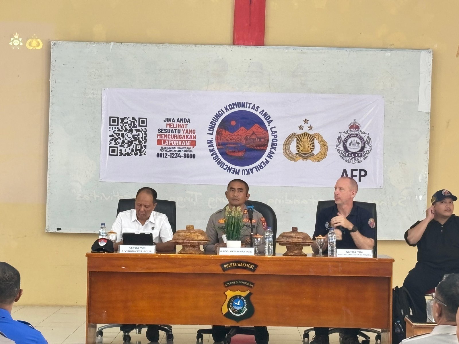 AFP Serahkan Dukungan Equipment, Polres Wakatobi Perkuat Kapasitas Operasional