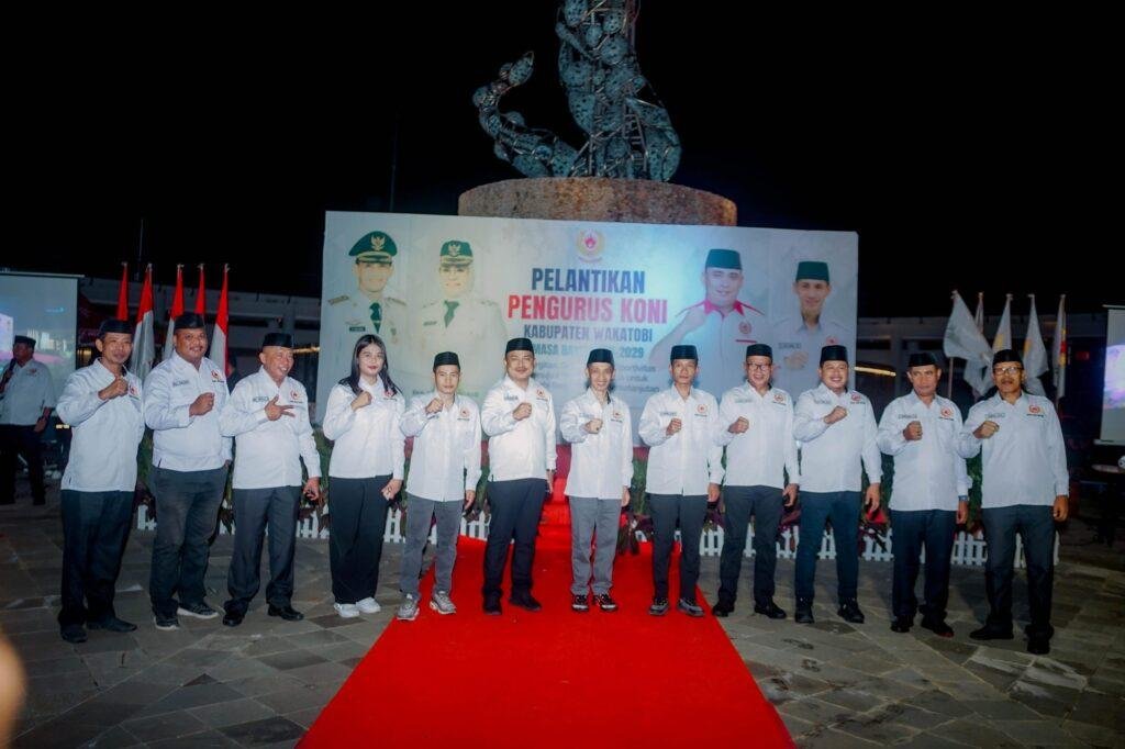 Pengurus KONI Wakatobi 2025–2029 Resmi Dilantik, Siap Bidik Prestasi di Porprov 2026