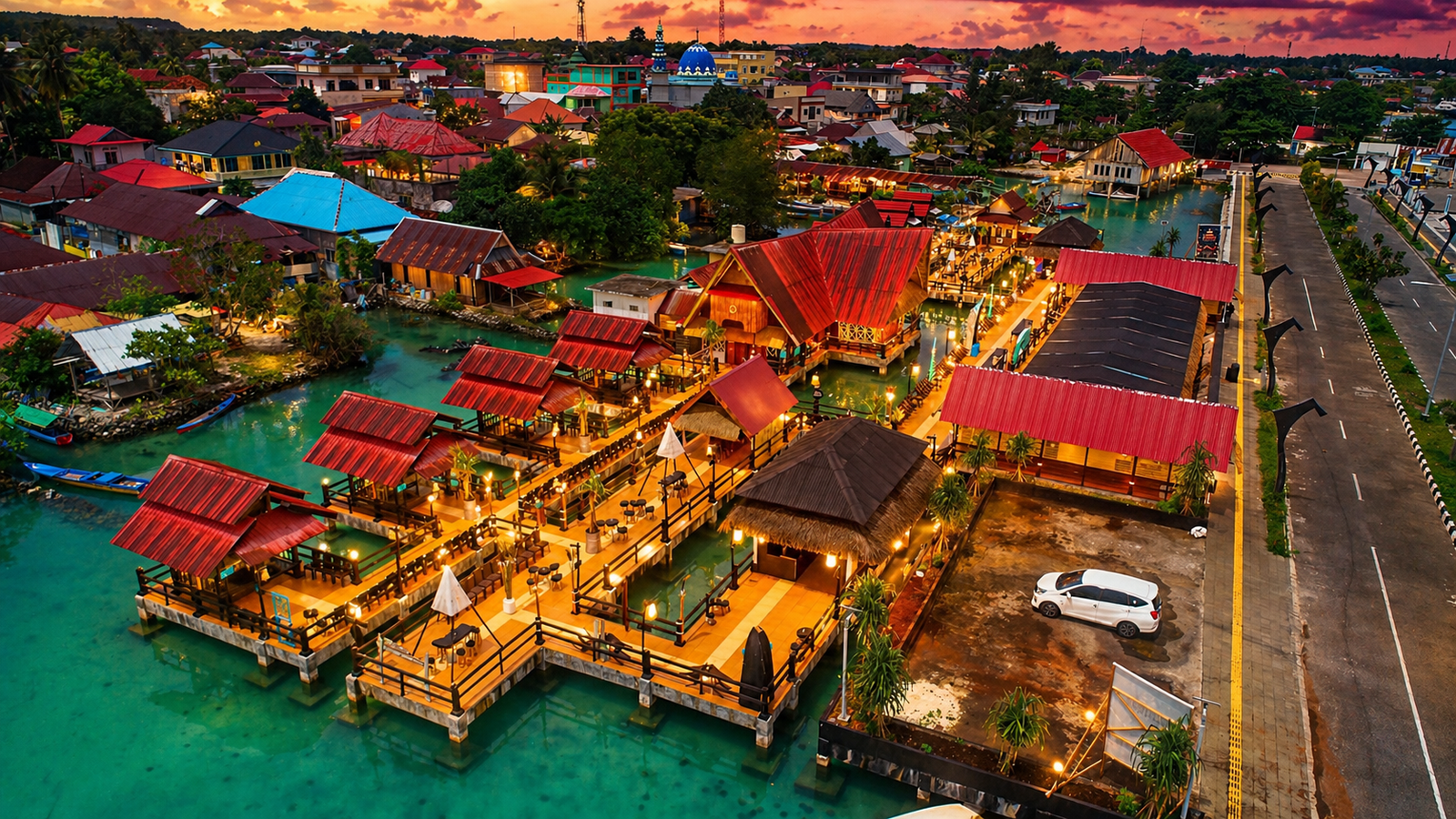 Blue Ocean View Resto & Cafe Dapoer Maritim Resmi Dibuka, Perkuat Pariwisata dan Ekonomi Kreatif Wakatobi