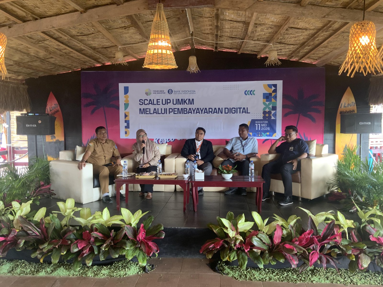 Scale Up UMKM Melalui Pembayaran Digital Digelar di Blue Ocean View Wakatobi