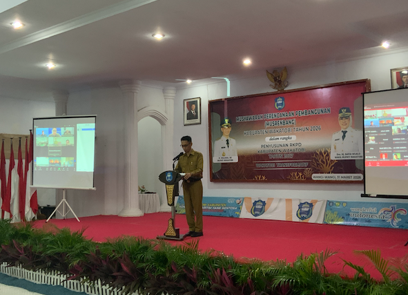 Bupati Haliana Buka Musrenbang RKPD 2027 Kabupaten Wakatobi